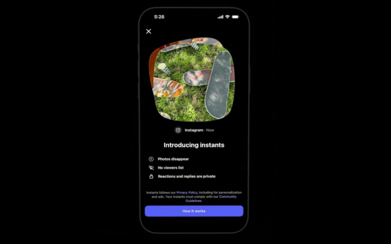 Instagram Lança 'Instants': A Nova aposta contra o BeReal e Snapchat para Fotos Autênticas e Efêmeras