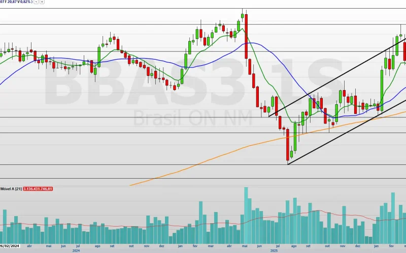 Ações de BBAS3, BBDC4 e ITUB4 em Alerta: Bancos Vão Cair Mais na Bolsa Após Alta Forte?