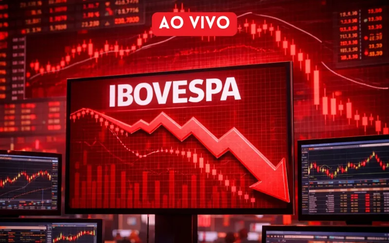 Ibovespa em Queda Livre: 6ª Semana Negativa Afunda Bolsa, Dólar Dispara e Futuro Econômico Gera Ansiedade