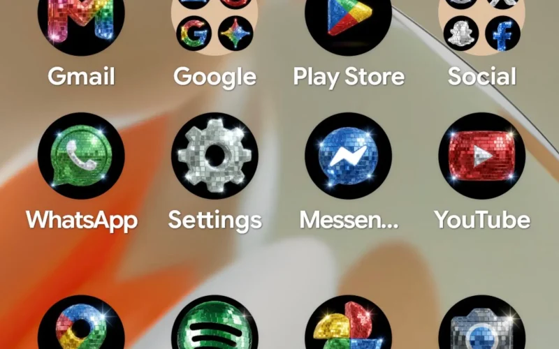 Google Adota Ícones de Bola de Espelho no Android: Uma Jogada de Marketing Inusitada ou Um Erro de Estilo?