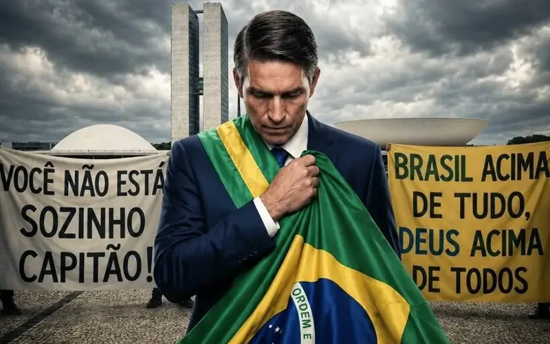 Filme de Bolsonaro Vira 'Comédia de Erros': Financiamento Escandaloso Ameaça Candidatura de Flávio