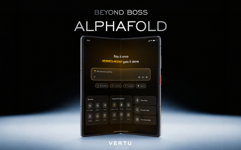 Vertu Alphafold: O Smartphone Dobrável de Luxo com IA para CEOs que Vale R$ 35 Mil