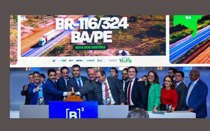Rota dos Sertões: Consórcio 116 vence leilão e promete R$ 88,5 bilhões em investimentos para BR-116/324 na Bahia e Pernambuco