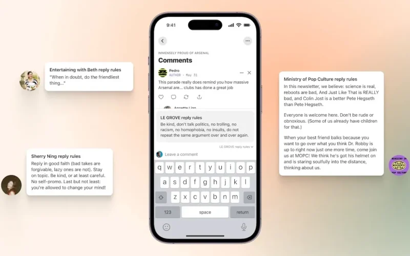 Substack Lança "Reply Rules": Criadores Ganham Controle Total Sobre Interações e Moderação de Comentários em Notas e Chat