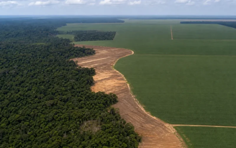 Fim da Moratória da Soja: Estudo Revela Risco de 1,4 Milhão de Hectares Desmatados na Amazônia e Impacto Climático