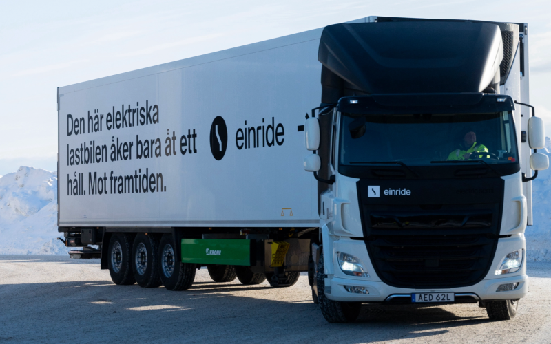 Einride Investe $38 Milhões em Carregamento de EVs para Turbinar Frota de Caminhões Elétricos na América do Norte