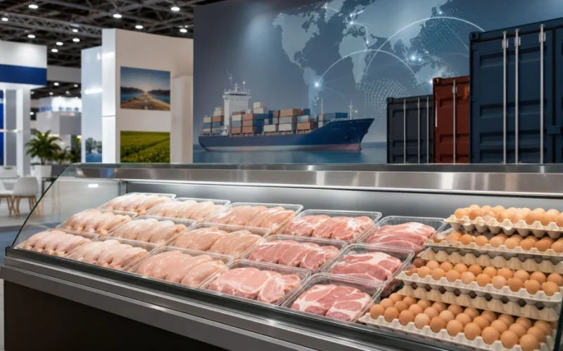 SIAVS 2026: Pavilhão da ABPA Prevê R$ 1,6 Bilhão em Exportações Futuras e Movimenta Mercado de Proteínas Animais