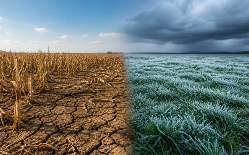 Fim de Semana de Contrastes: Seca no Centro-Oeste e Frio Intenso no Sul do Brasil, Alerta Inmet!