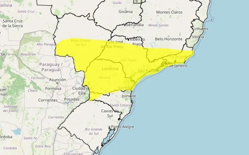 Alerta de Tempestade: Granizo e Ventos Fortes Ameaçam 6 Estados Brasileiros com Riscos de Prejuízos