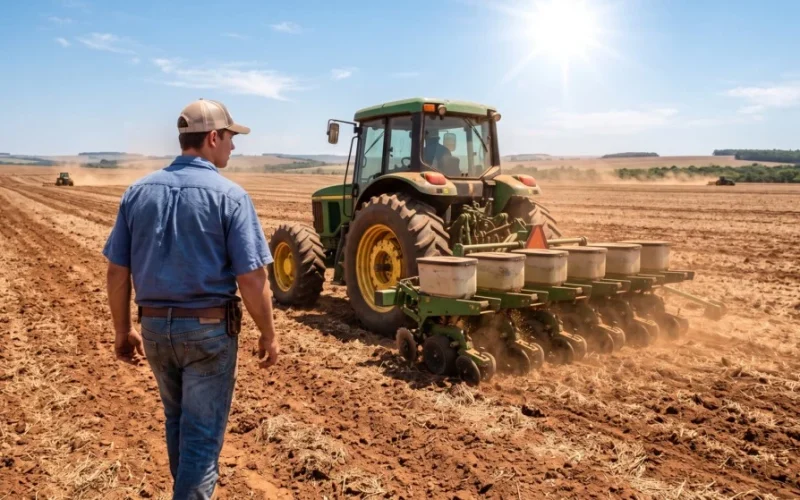 Soja em MT: Produtor Navega Chuvas Irregulares e Avança com Plantio Estratégico em Boa Esperança do Norte